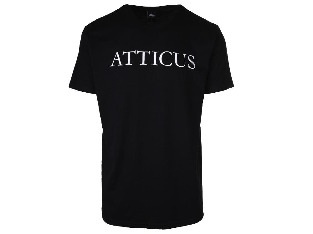 Atticus Logo T-Shirt Schwarz