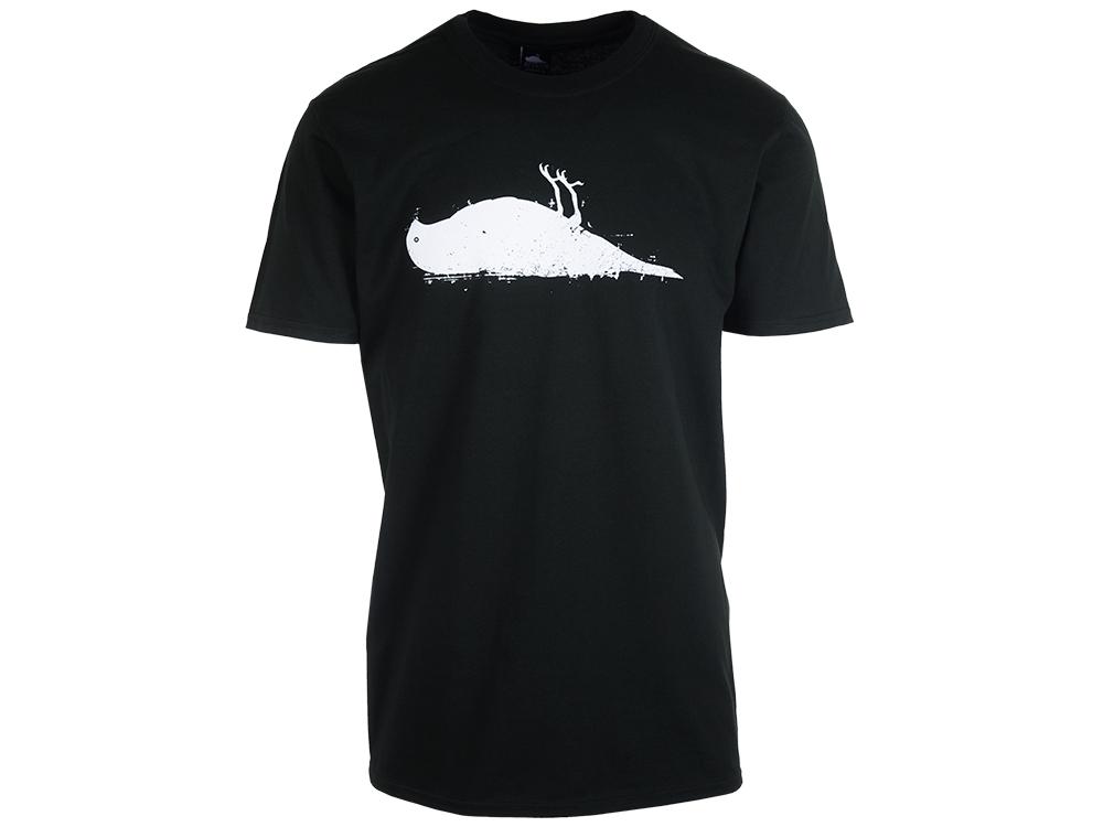 ATCS Vogel T-Shirt Schwarz