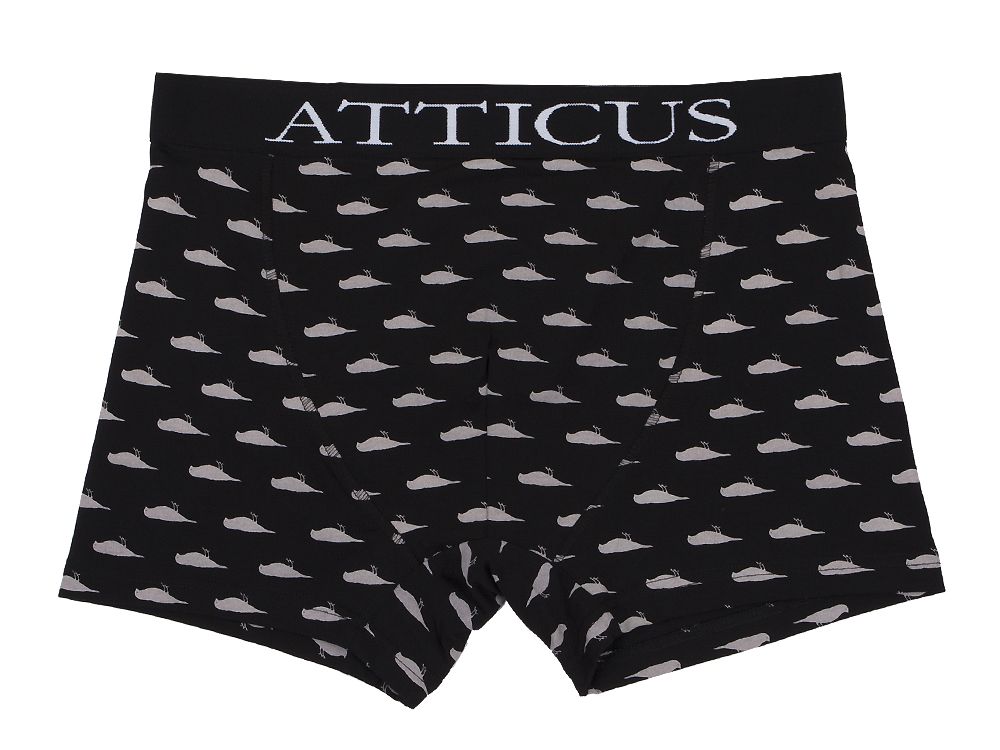 Atticus Clothing - ATCS All Over Fitted Boxer Black