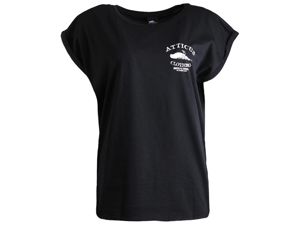 Damen Unterscheidungs-T-Shirt Schwarz