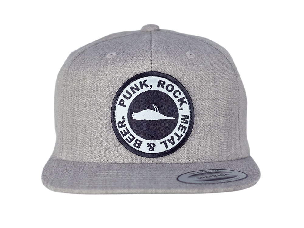 Atticus Clothing - Rival Snapback Hat Heather Grey