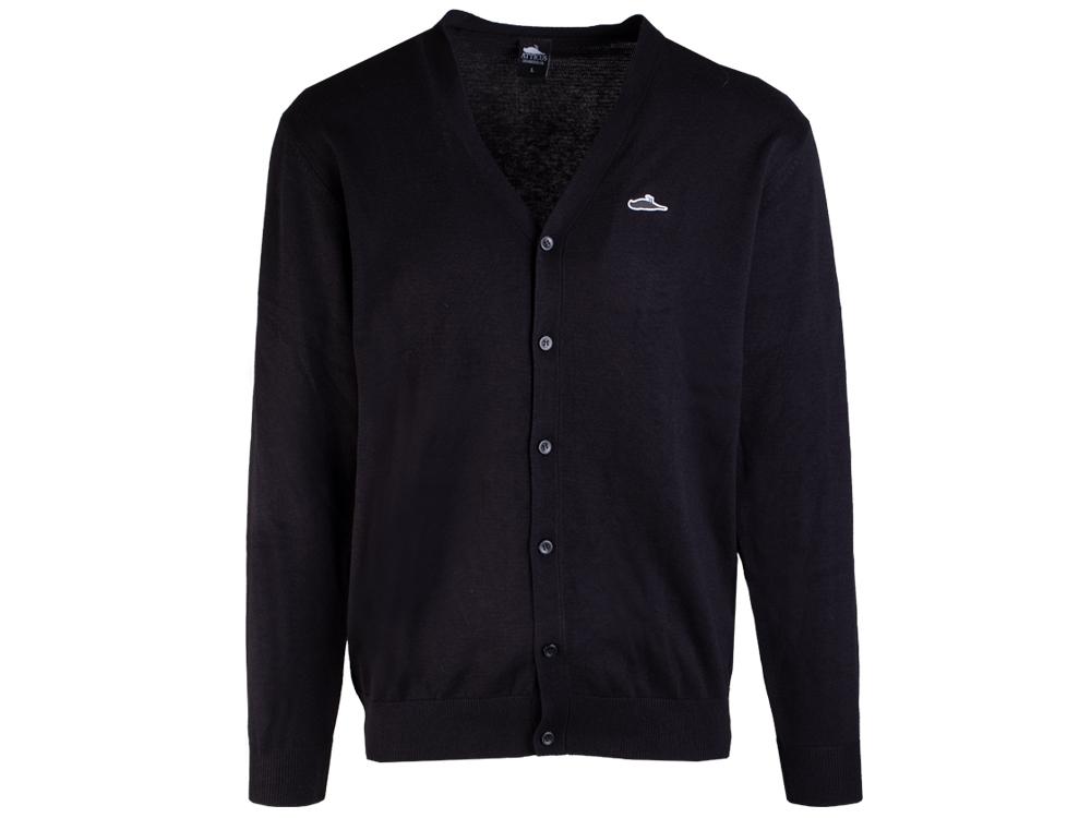 Bäcker Strickjacke Schwarz