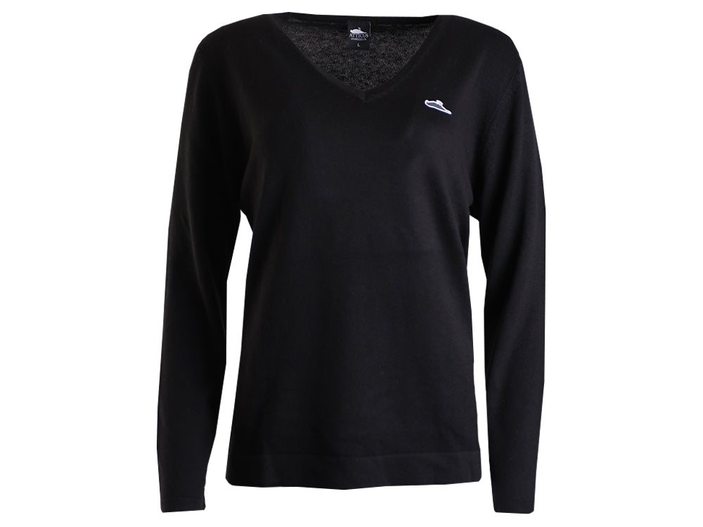 Atticus Clothing - Alice V-Neck Sweater Black