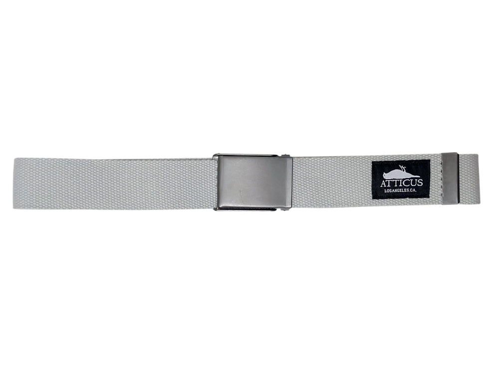 Atticus Clothing - Bingo Web Belt Grey