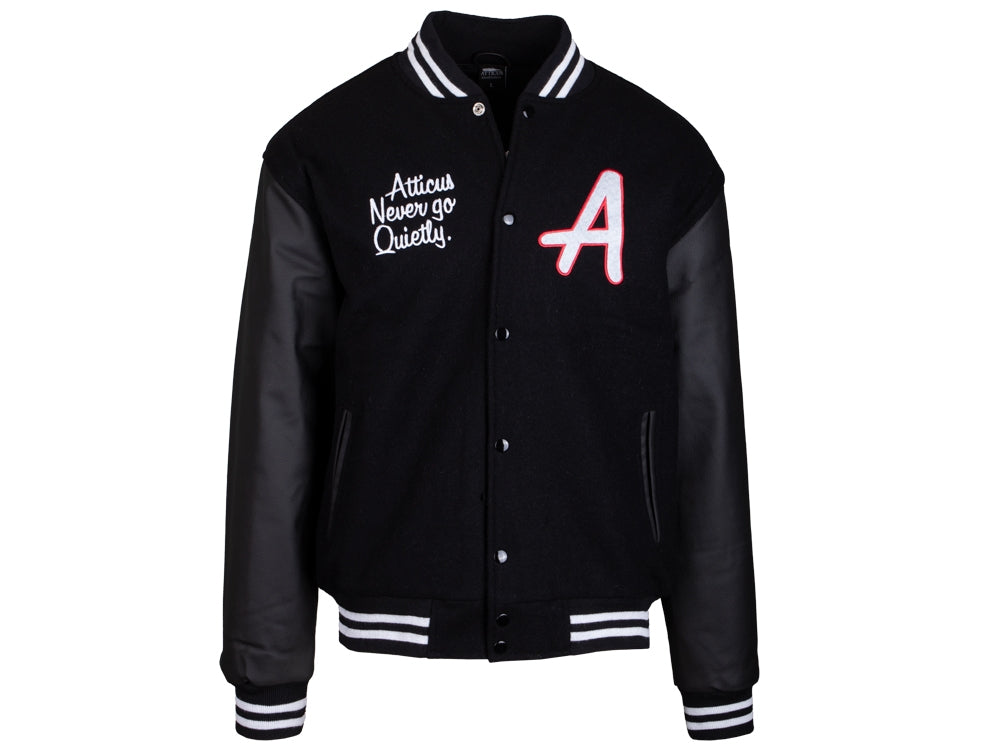 Atticus Clothing - Varsity Jacket Black