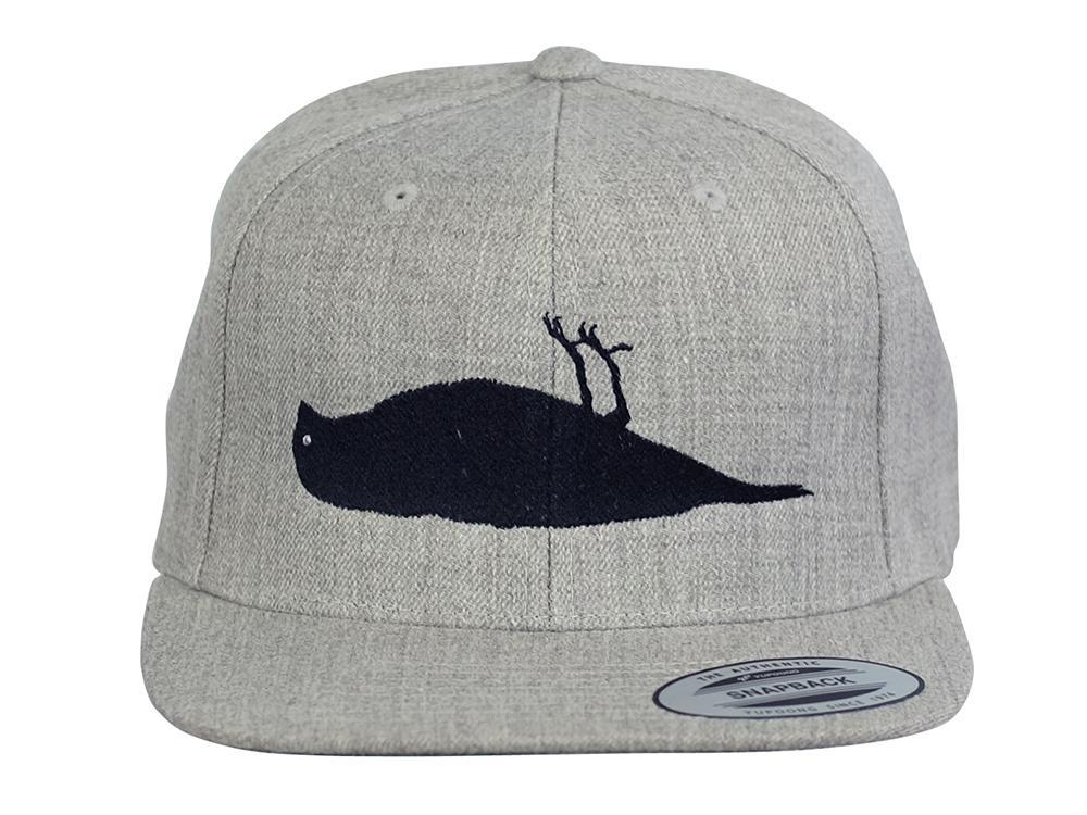 ATCS Solide Vogel Snapback Hut Heather Grau