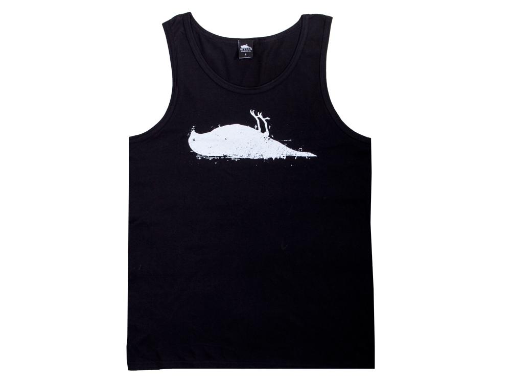 Atticus Vogel Tank Top Schwarz