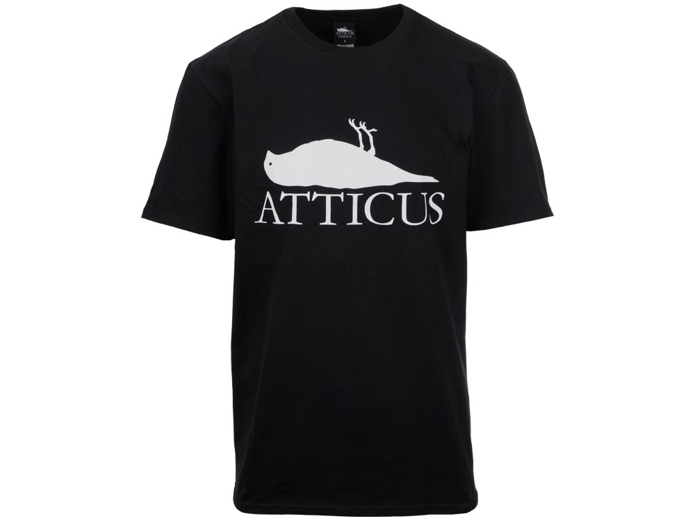 ATCS Markenlogo T-Shirt Schwarz/Weiß