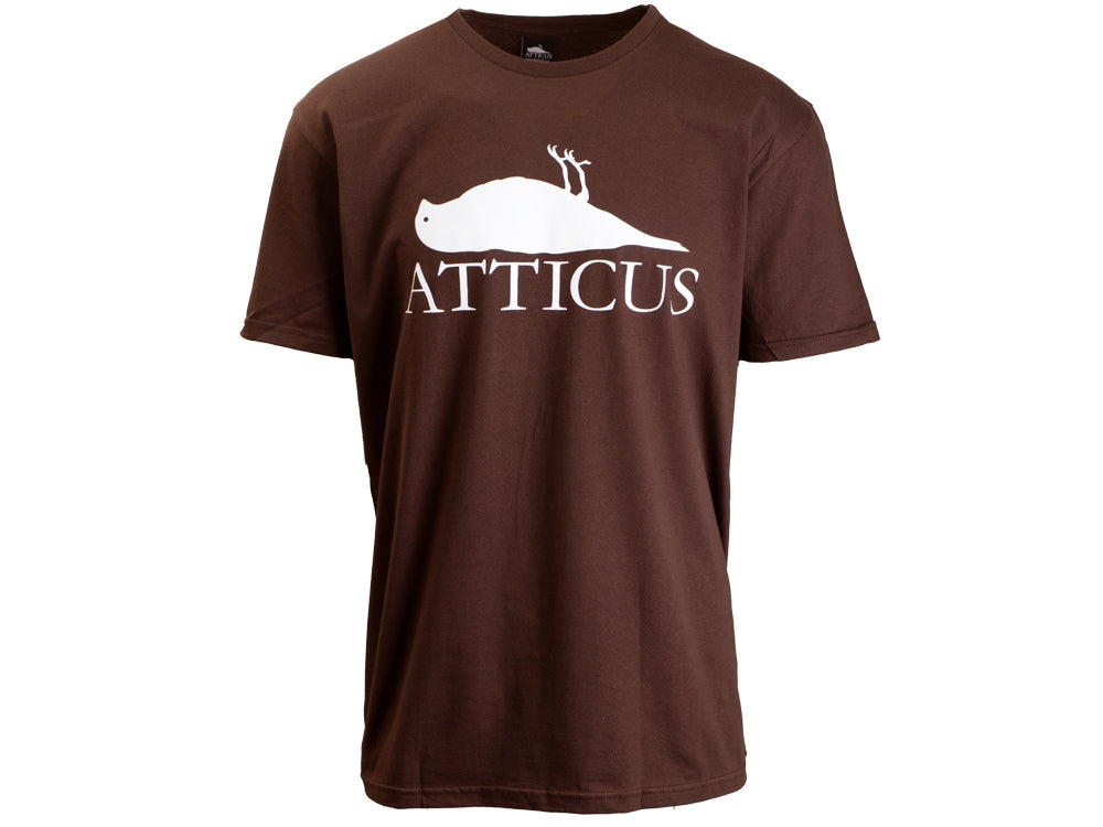 Atticus Clothing - ATCS Brand Logo T-Shirt Dark Chocolate