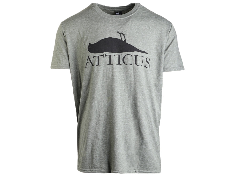 Atticus Clothing - ATCS Brand Logo T-Shirt Heather Military Green