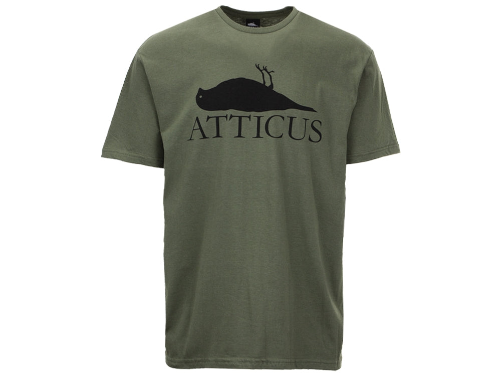 Atticus Clothing - ATCS Brand Logo T-Shirt Military Green