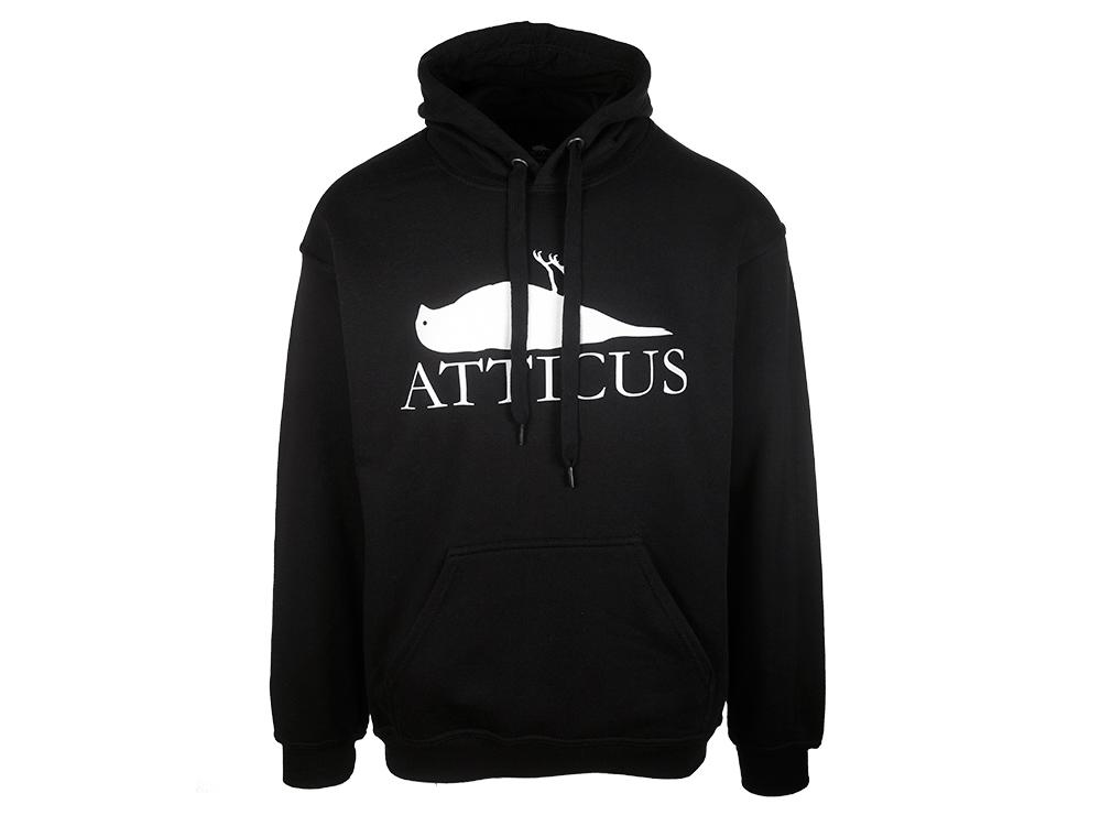 Atticus Clothing - Brand Logo Hoodie Black