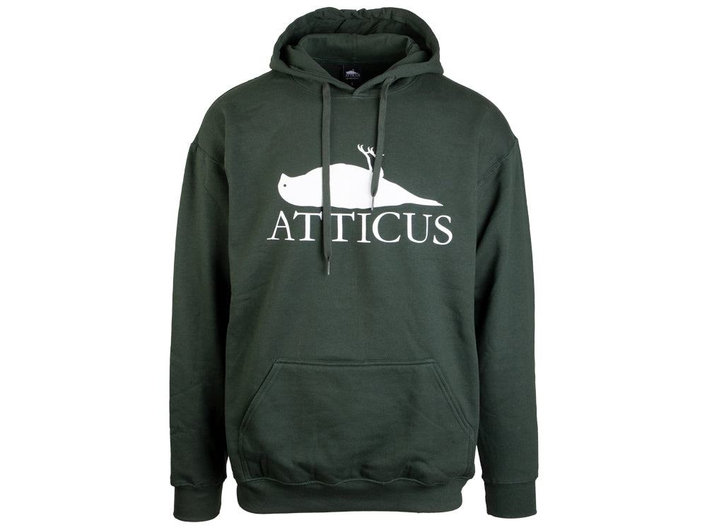 Atticus Clothing - Brand Logo Hoodie Forest Green