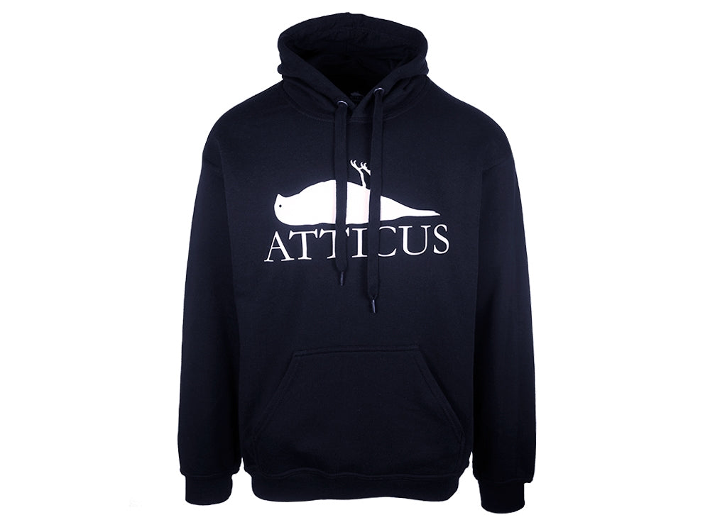 Atticus Clothing - Brand Logo Hoodie Navy