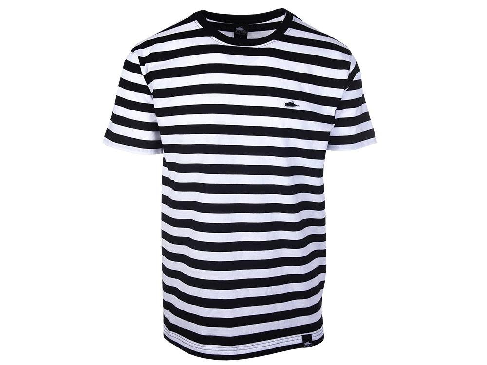 Frame Stripe Shirt Black/White