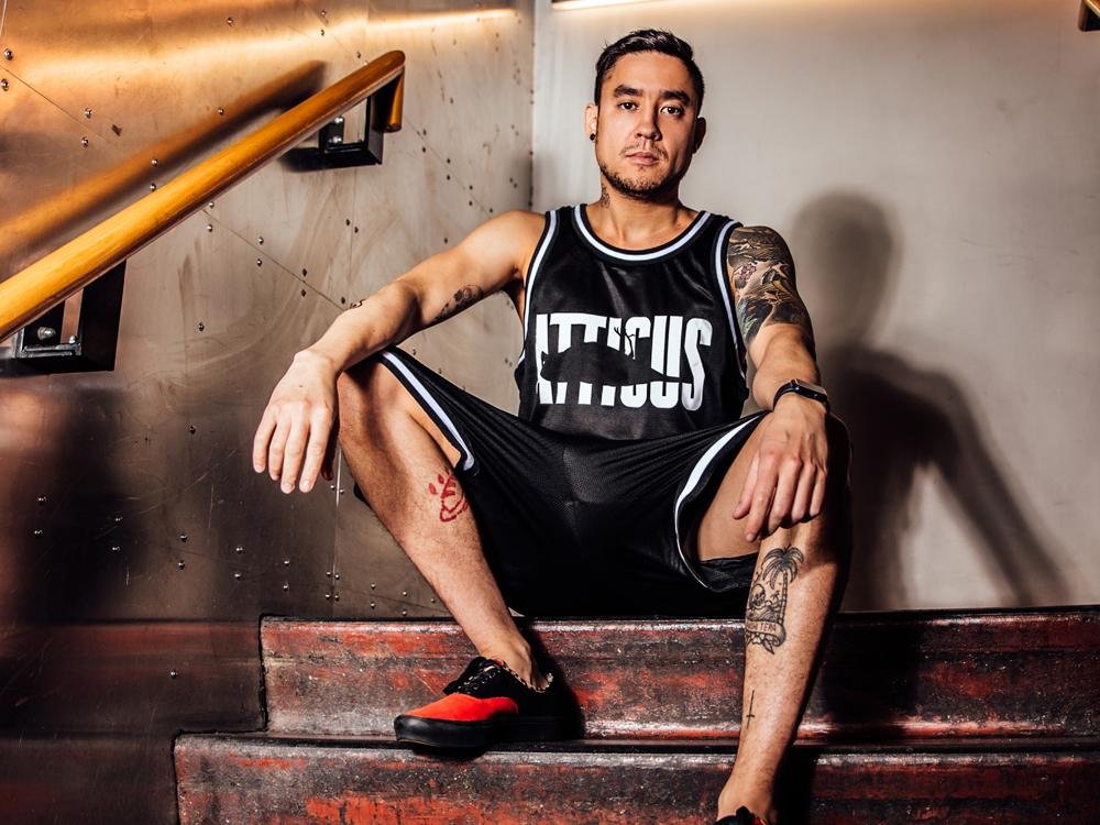 Spielplatz Netz Tank Top Schwarz