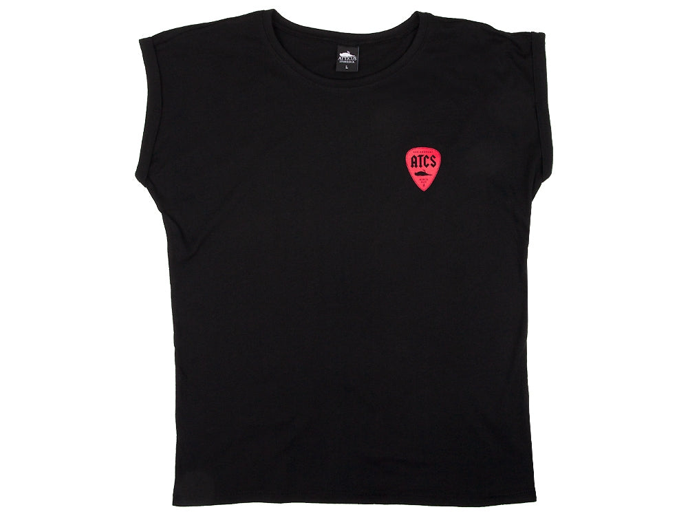 Atticus Clothing - Womens Plectrum T-Shirt Black