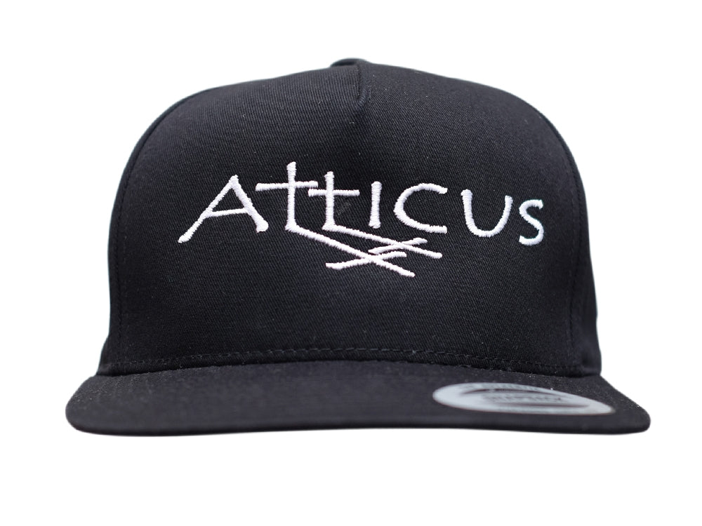 Atticus Clothing - Double Cross Snapback Hat Black