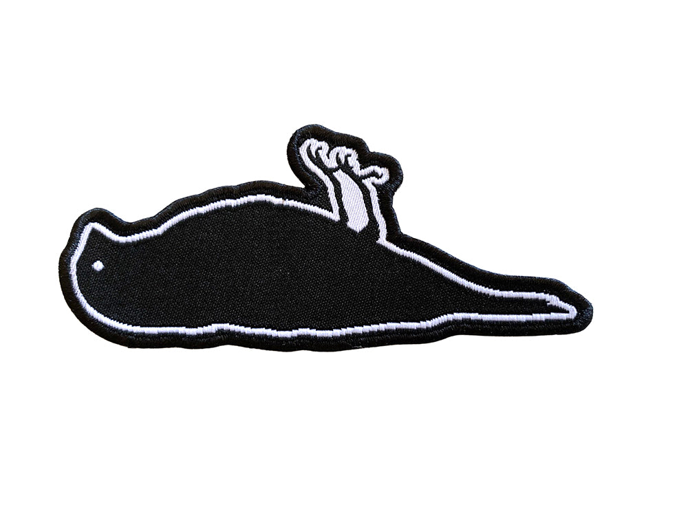 Vogel-Patch Schwarz