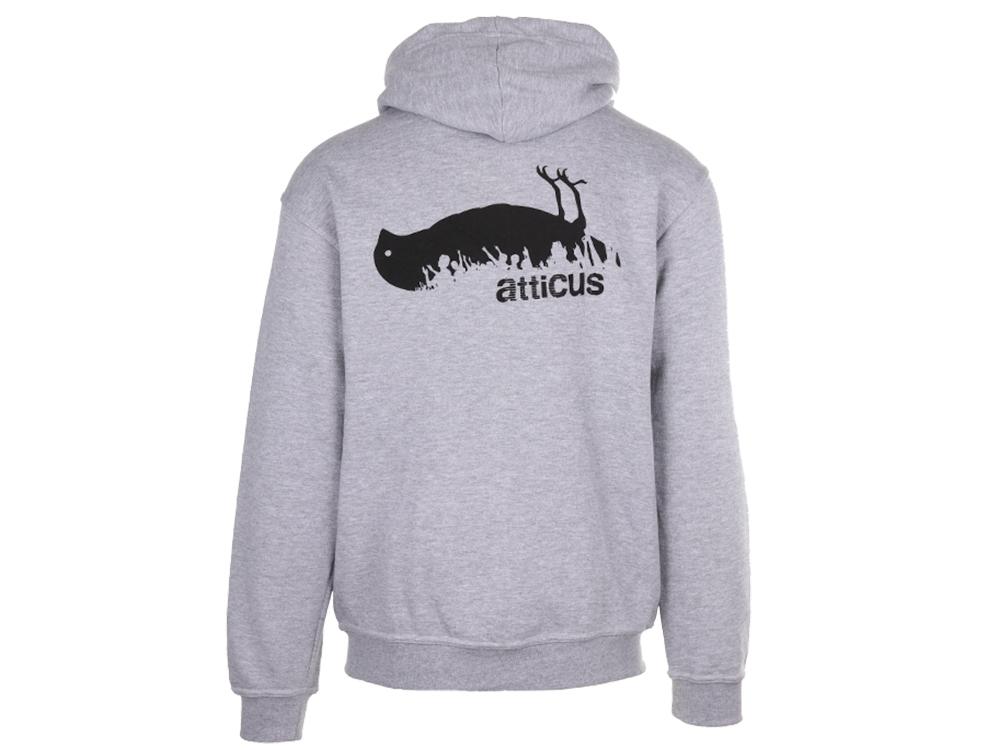 Veranstaltungs-Zip-Hoodie in Heather Grey