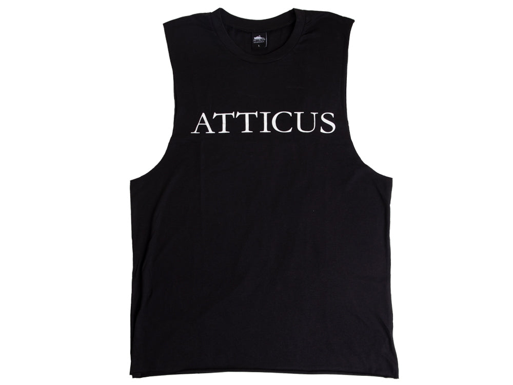 Logo Armhole Vest Black