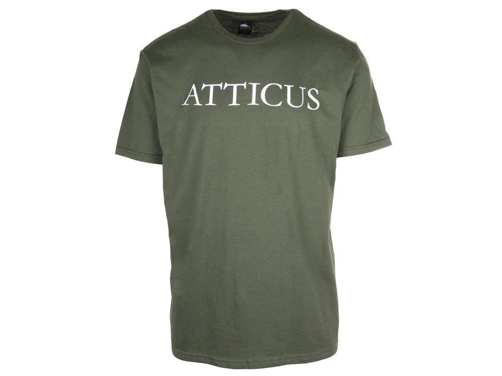 Atticus Logo T-Shirt Militärgrün