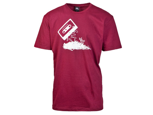 Atticus Clothing - ATCS Hometaping T-Shirt Maroon