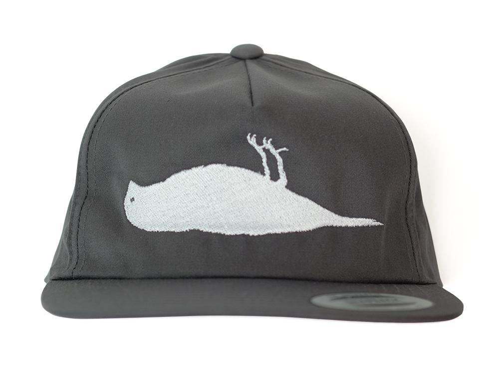 Snapback-Kappe Twill Kohle