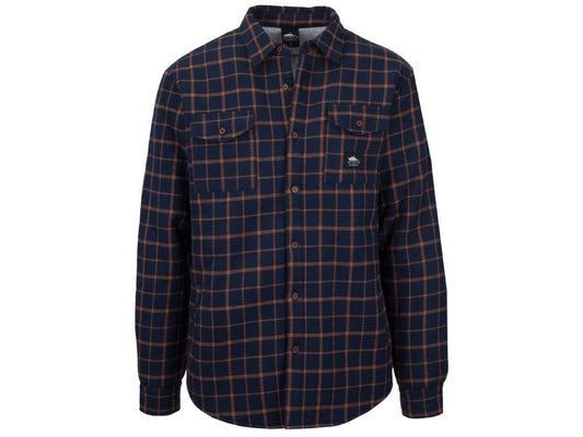 Atticus Clothing - Fairview Flannel Shirt Navy