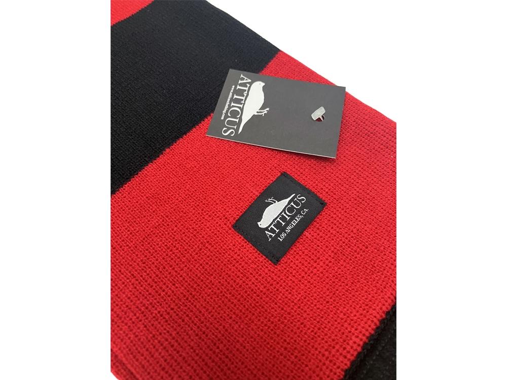 Huston Schal Schwarz/Rot