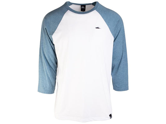 Walker Baseball T-Shirt Weiß/Blau
