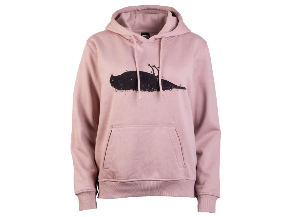 Heavy Bird Hoodie Rose