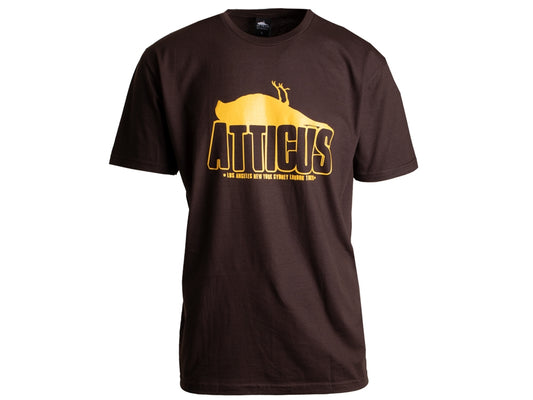 Atticus Clothing - Waring T-Shirt Dark Chocolate