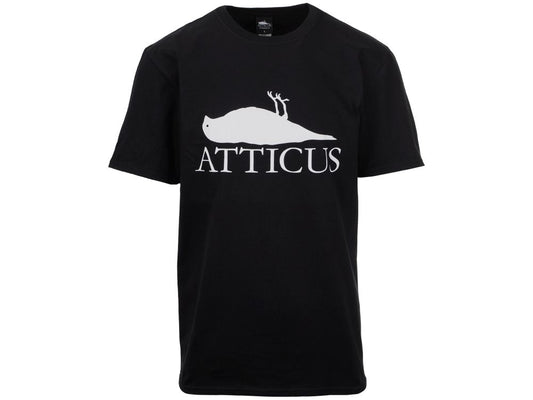 ATCS Markenlogo T-Shirt Schwarz/Weiß