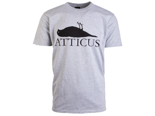 Atticus Clothing - ATCS Brand Logo T-Shirt Heather Grey
