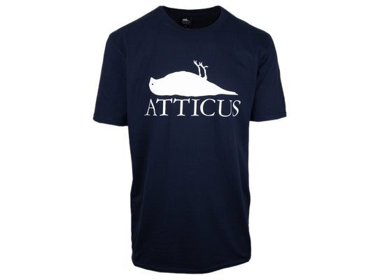 Atticus Clothing - ATCS Brand Logo T-Shirt Navy