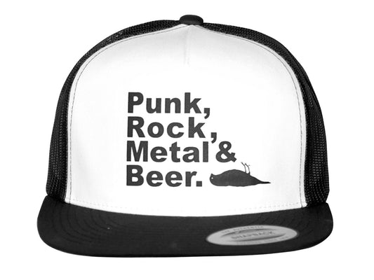 Atticus Clothing - PRMB Trucker Hat Black / White