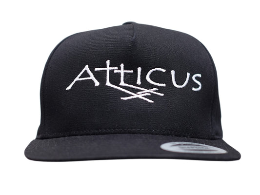 Atticus Clothing - Double Cross Snapback Hat Black