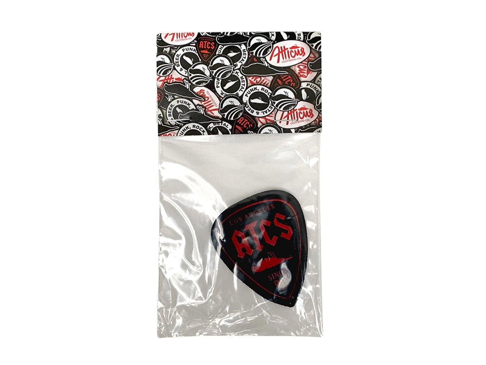 Atticus Clothing - Plectrum Patch Black