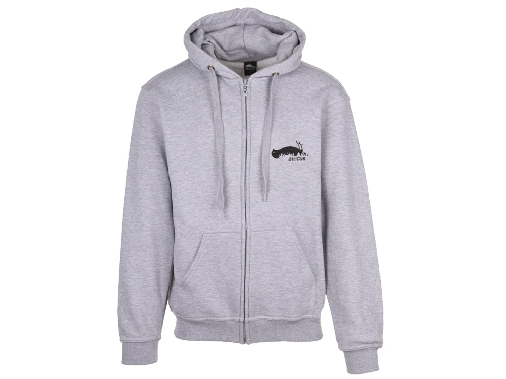 Atticus Clothing - Event Zip Hoodie Heather Grey