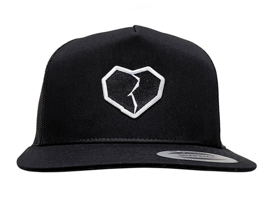 Atticus Clothing - Broken Heart Trucker Hat Black
