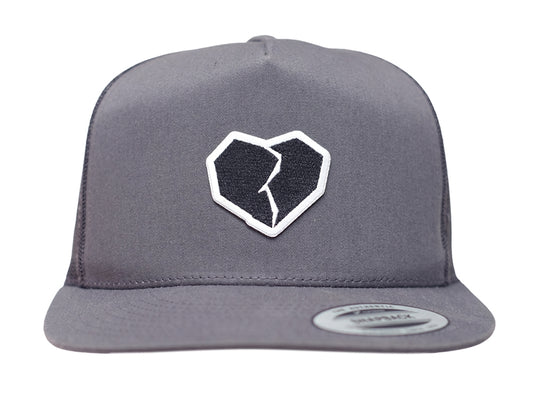 Atticus Clothing - Broken Heart Trucker Hat Charcoal