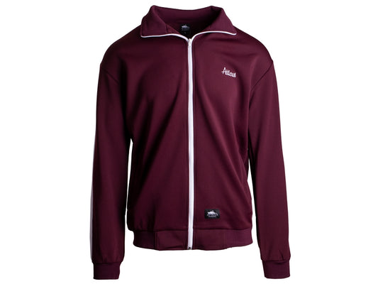 Atticus Clothing - Script Track Jacket Burgundy