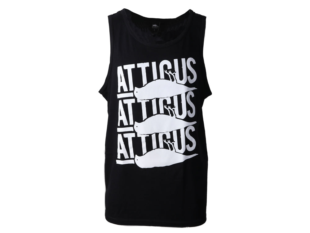 Trifold Tank Top Black