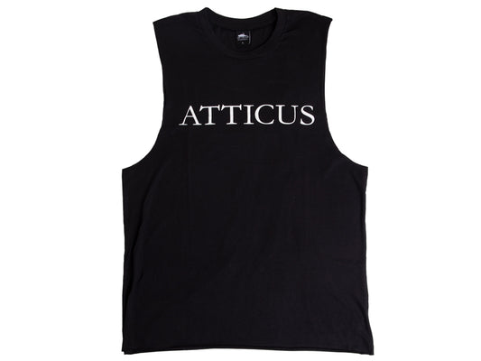 Logo Armhole Vest Black