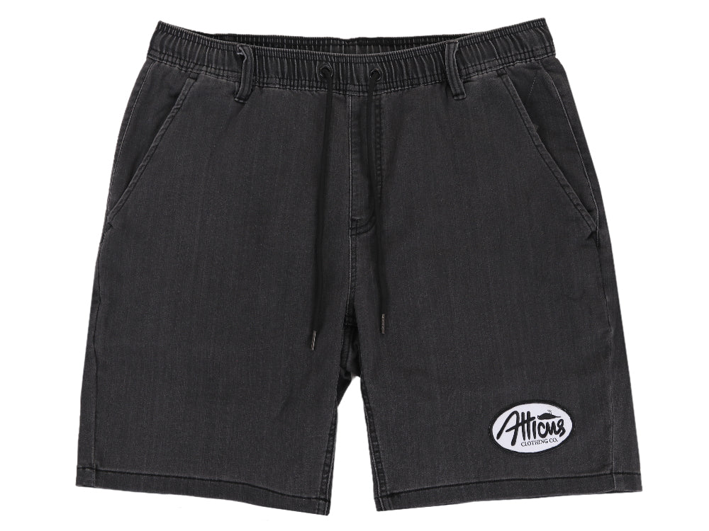 Drop Out Short Vintage Black
