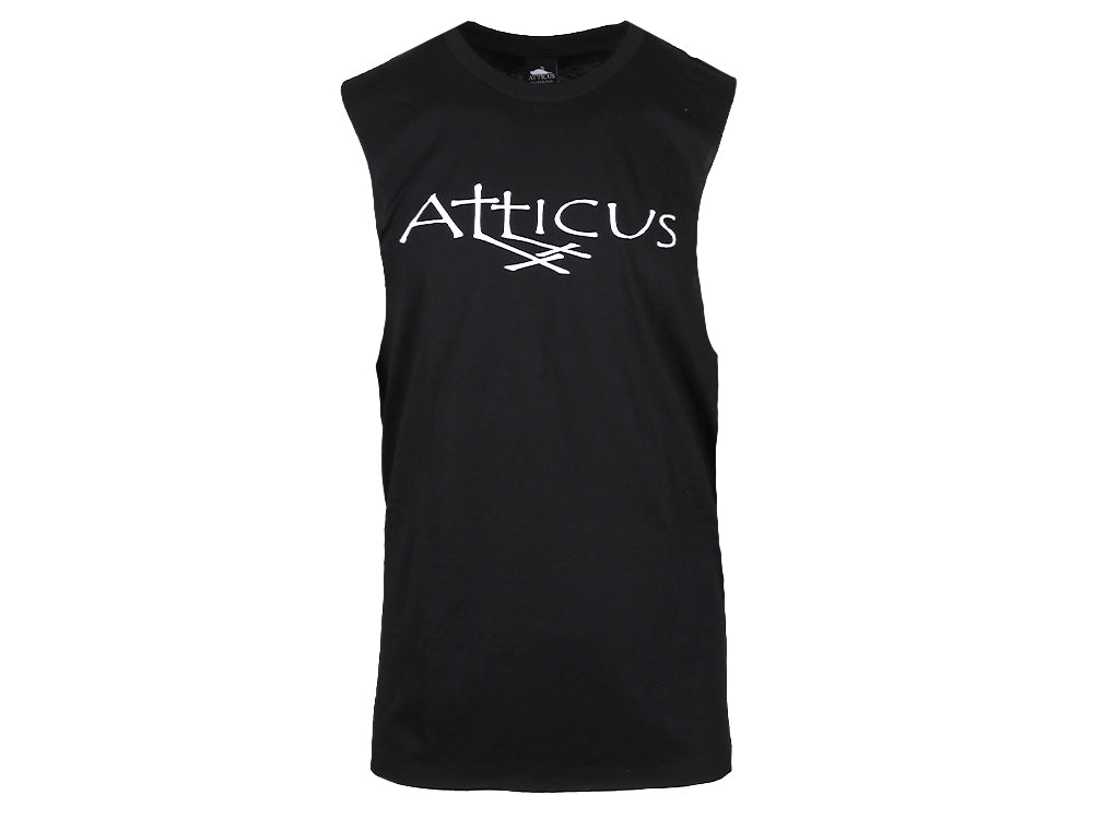 Double Cross Armhole Vest Black