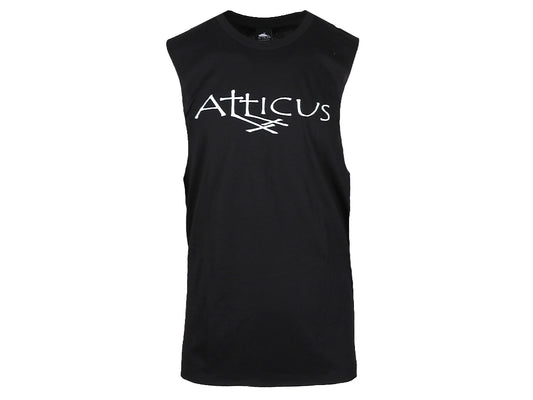 Double Cross Armhole Vest Black