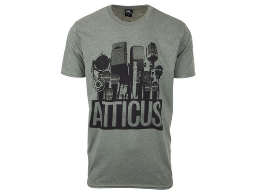 Atticus Clothing - Atticus MICLINE S/S TEE Heather Military Green